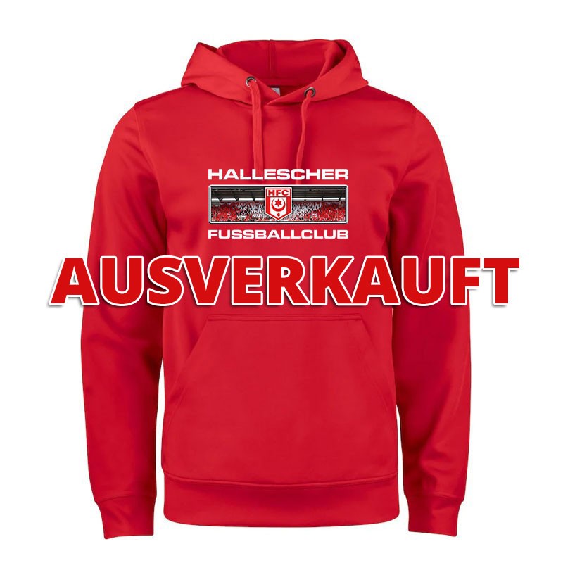 Kapuzensweat rot HFC